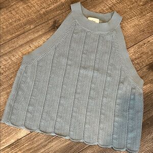 Wilfred blue/grey Sleeveless Knit Top